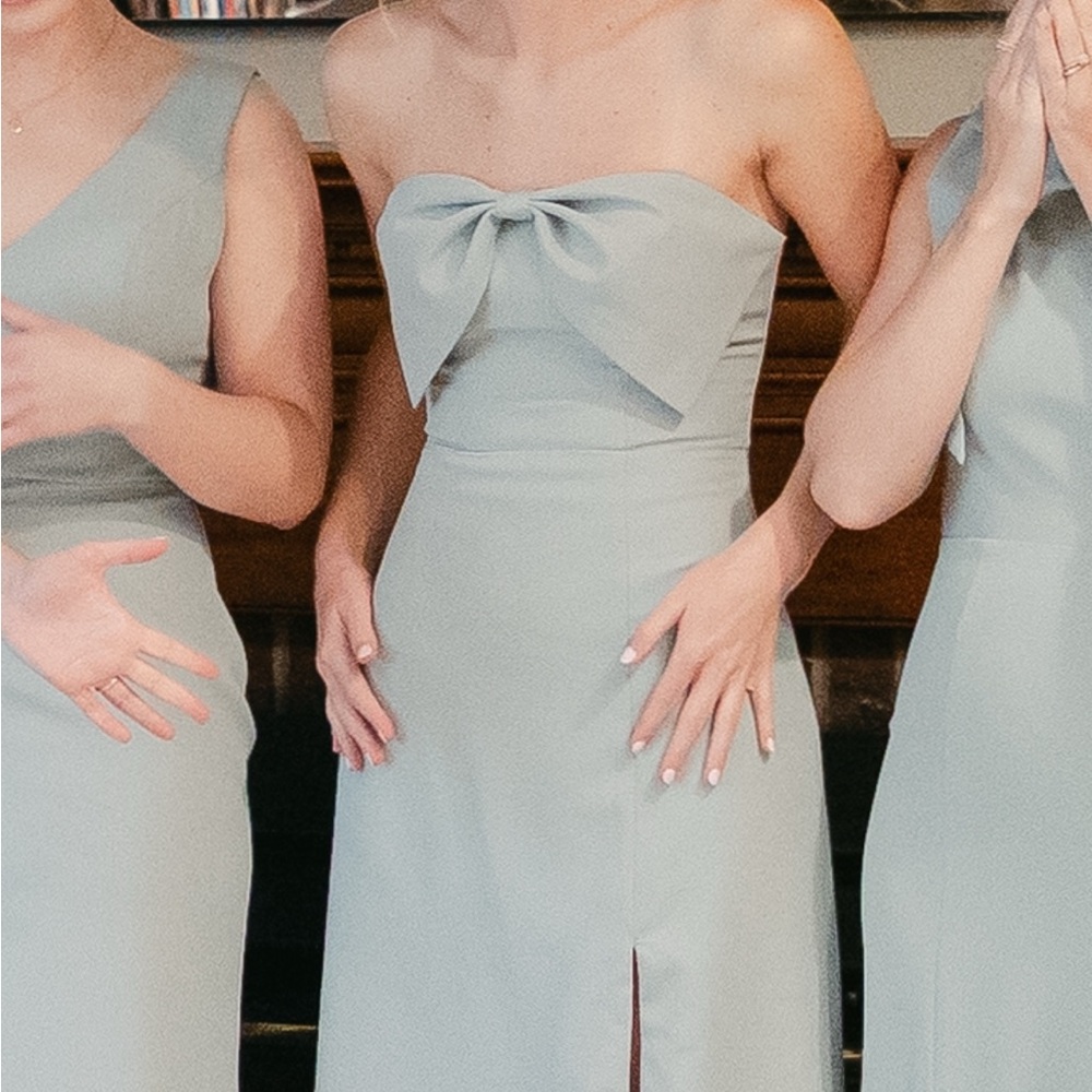 Revelry Crepe Sage Dress